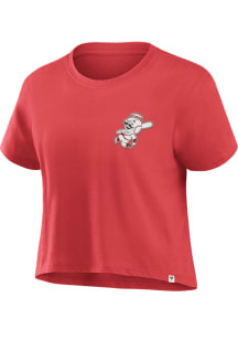 Cincinnati Reds Womens Red Franchise Legend Short Sleeve T-Shirt
