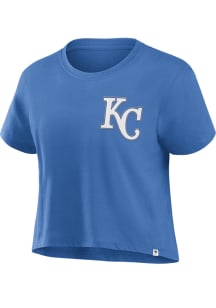 Kansas City Royals Womens Blue Franchise Legend Short Sleeve T-Shirt