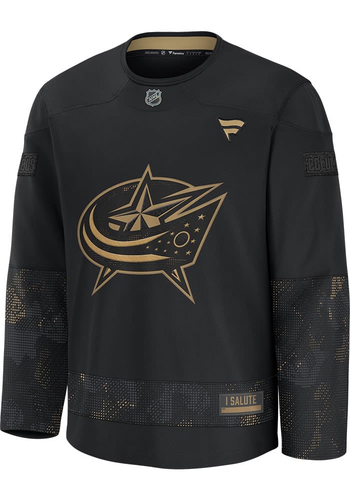 Columbus Blue Jackets Military Appreciation BLACK