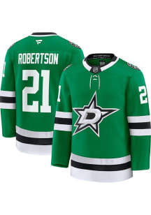 Jason Robertson Dallas Stars Mens Green Home Premium Hockey Jersey