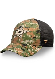 Dallas Stars Mens Green Auth Pro Military Appreciation Speed Flex Flex Hat