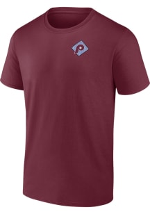 Philadelphia Phillies Maroon Field Play Short Sleeve T Shirt
