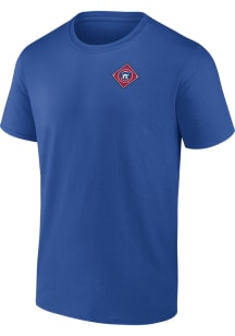 Chicago Cubs Blue Field Play Short Sleeve T Shirt