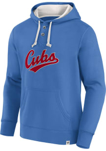 Chicago Cubs Mens Blue Plan for Adversity Fashion Hood