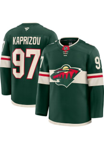 Kirill Kaprizov Minnesota Wild Mens Green Home Premium Hockey Jersey