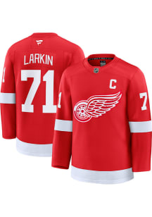 Dylan Larkin Detroit Red Wings Mens Red Home Premium Hockey Jersey