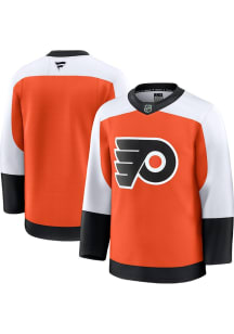 Philadelphia Flyers Mens Orange Blank Premium Hockey Jersey