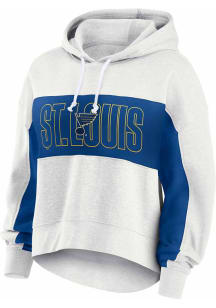 St Louis Blues Womens Grey For It Hooded Sweatshirt