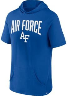 Air Force Falcons Mens Blue Arch Mascot Pullover Jackets