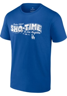 Shohei Ohtani Los Angeles Dodgers Blue Sho-Time Short Sleeve Player T Shirt