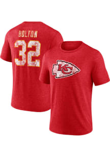 Nick Bolton Kansas City Chiefs Red Heritage Short Sleeve Fashion Player T Shirt