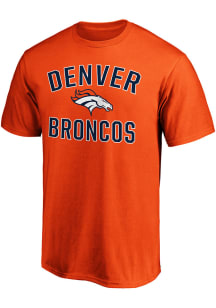 Denver Broncos Orange Victory Arch Short Sleeve T Shirt
