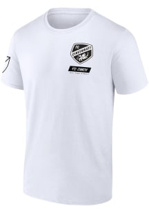FC Cincinnati White All for Cincy Short Sleeve T Shirt