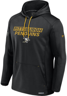 Pittsburgh Penguins Mens Black Prime Alt Logo Hood