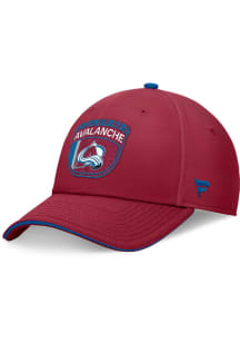 Colorado Avalanche Mens Maroon 2024 Authentic Pro Draft Stretch Flex Hat