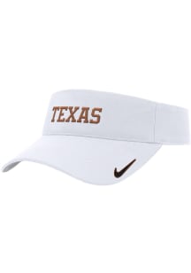 Nike Texas Longhorns Mens White Dri Fit Ace Visor Adjustable Visor