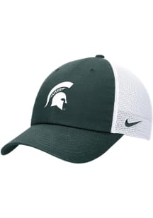 Nike Green Michigan State Spartans Club Unstructured Trucker Adjustable Hat