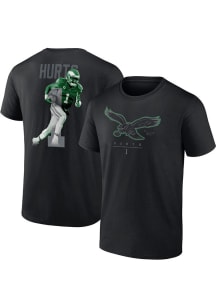 Jalen Hurts Philadelphia Eagles Black Notorious Short Sleeve Fashion Player T Shirt