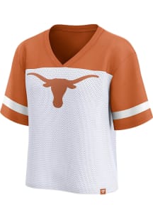 Texas Longhorns Womens Football Fashion Fashion Football Jersey - Burnt Orange