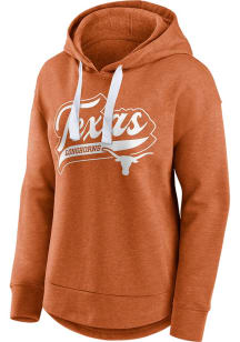 Texas Longhorns Womens Burnt Orange Classic Hooded Sweatshirt