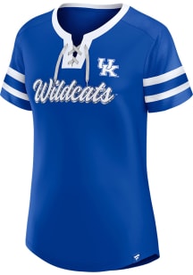 Kentucky Wildcats Womens Sunday Best Fashion Football Jersey - Blue