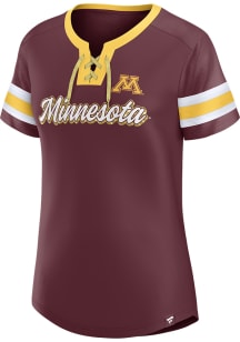 Minnesota Golden Gophers Womens Sunday Best Fashion Football Jersey - Maroon
