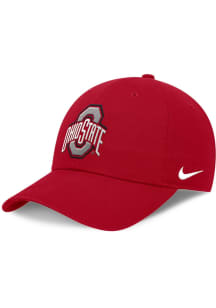 Nike Red Ohio State Buckeyes Club Cap Unstructured Adjustable Hat