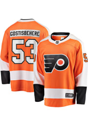 Shayne Gostisbehere Philadelphia Flyers Mens Orange Breakaway Hockey Jersey