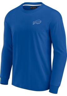 Buffalo Bills Blue Signature Long Sleeve T Shirt