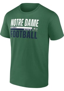 Notre Dame Fighting Irish Kelly Green On The Game Short Sleeve T Shirt