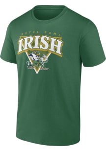 Notre Dame Fighting Irish Kelly Green Modern Tri Short Sleeve T Shirt