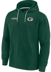 Green Bay Packers Mens Green Signature Fleece POH Long Sleeve Hoodie