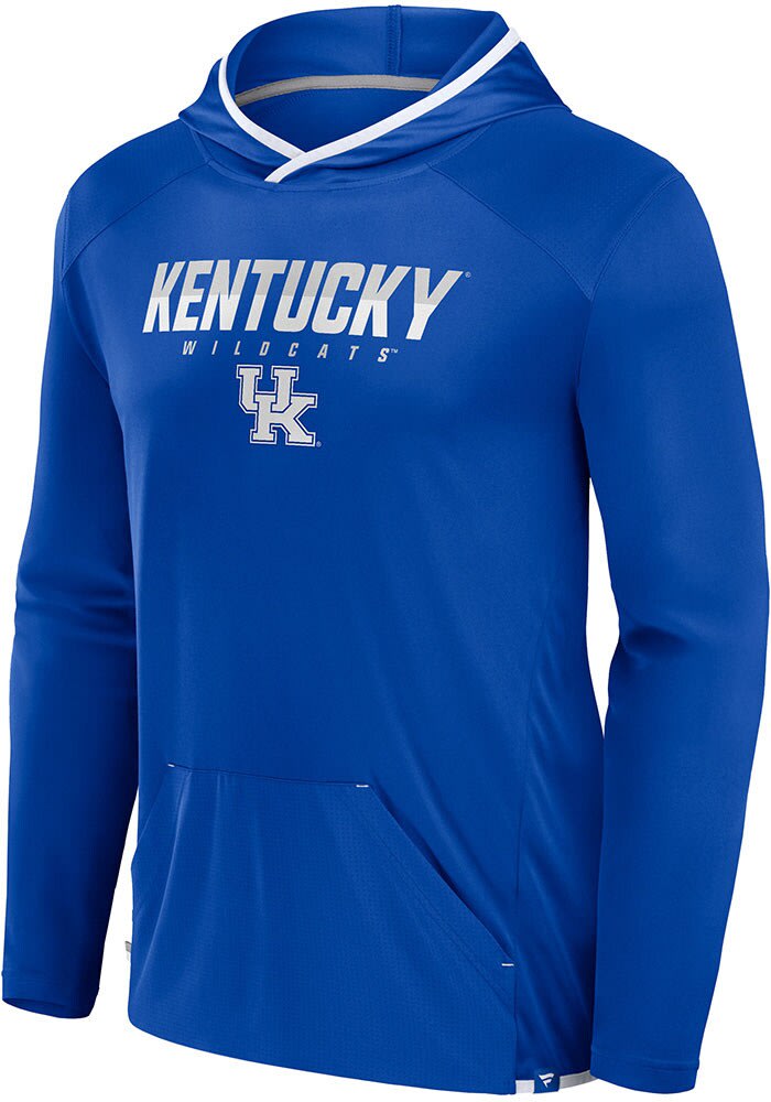 Kentucky Wildcats Mens Blue On Top Transitional Hood