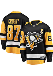 Sidney Crosby Pittsburgh Penguins Mens Black Breakaway Hockey Jersey