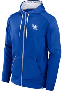 Kentucky Wildcats Mens Blue Defender Long Sleeve Zip