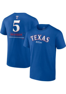 Corey Seager Texas Rangers  2023 WS PARTICIPANT Short Sleeve Player T Shirt
