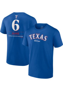 Josh Jung Texas Rangers  2023 WS PARTICIPANT Short Sleeve Player T Shirt