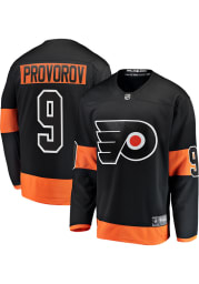 Ivan Provorov Philadelphia Flyers Mens Black Alternate Breakaway Hockey Jersey