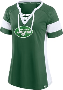 New York Jets Womens Athena Fashion Football Jersey - Green