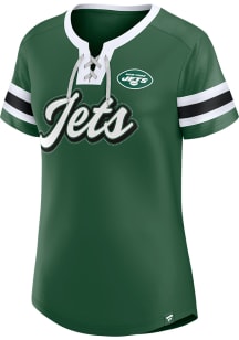 New York Jets Womens Sunday Best Fashion Football Jersey - Green