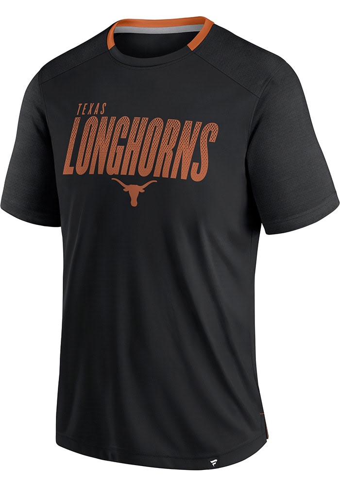 Texas Longhorns BLACK Defender Fade Dot Short Sleeve T Shirt