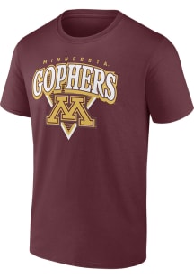 Minnesota Golden Gophers Old School Bold Short Sleeve T Shirt - Maroon