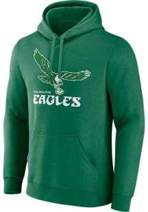Philadelphia Eagles Mens Kelly Green Go Birds Long Sleeve Hoodie