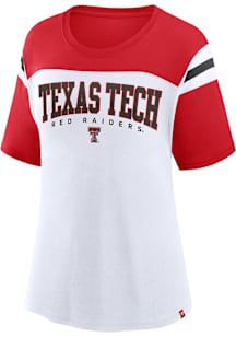 Texas Tech Red Raiders Womens Red Winning Gear Short Sleeve T-Shirt