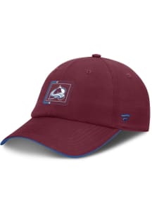 Colorado Avalanche 2024 Authentic Pro Rink Pinnacle Adjustable Hat - Maroon