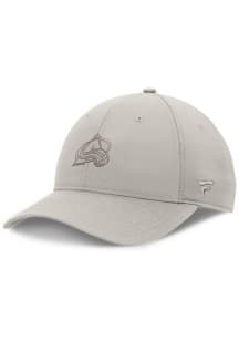 Colorado Avalanche 2024 Authentic Pro Road Tonal Structured Adjustable Hat - Ivory