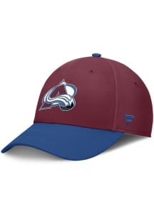 Colorado Avalanche Mens Maroon 2024 Authentic Pro Rink 2T Stretch Flex Hat