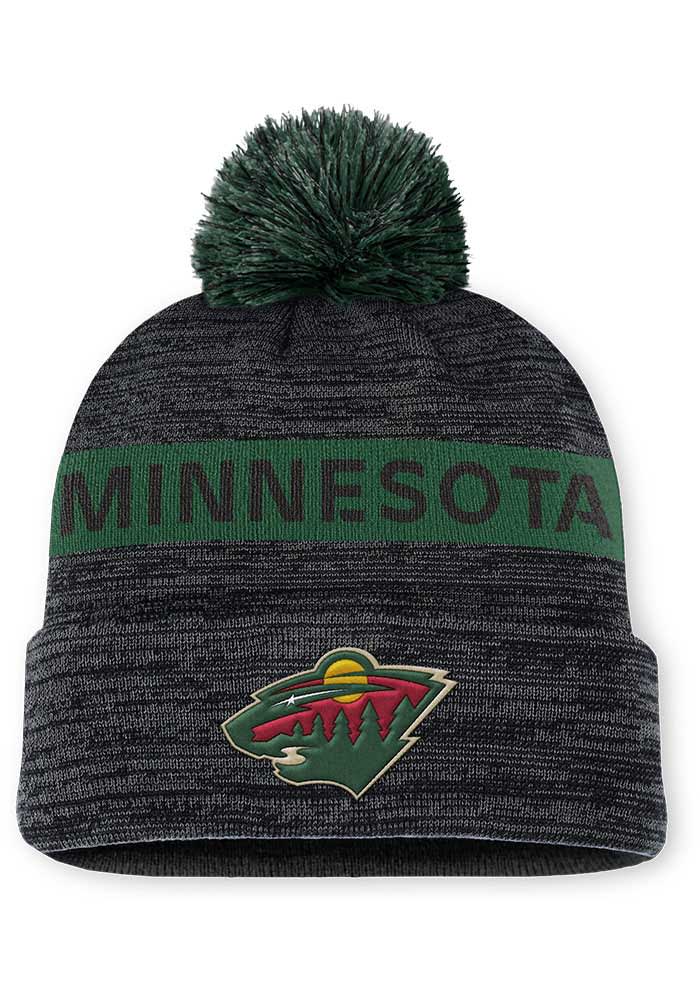 Chapeau camionneur sauvage du Minnesota hommes vert OS réglable bord