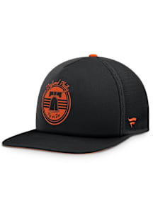 Philadelphia Flyers Black 2024 Authentic Pro Rink Hometown Mens Snapback Hat