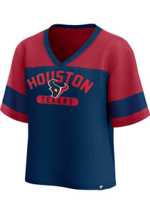 Houston Texans Womens Homeschool Fashion Football Jersey - Blue
